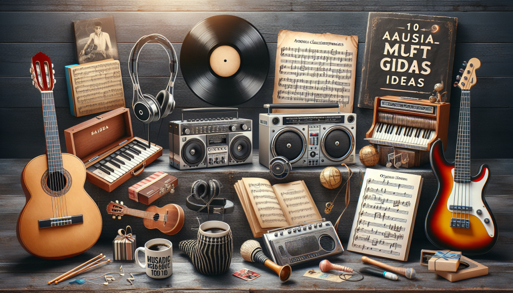 découvrez 10 idées cadeaux originales pour combler les passionnés de musique de votre entourage. trouvez le cadeau parfait pour exprimer tout votre amour pour la musique.