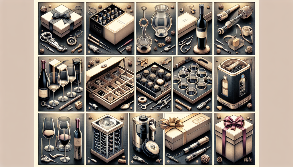 découvrez 9 idées cadeaux originales pour faire plaisir aux amateurs de vin, des accessoires pratiques aux coffrets dégustation.