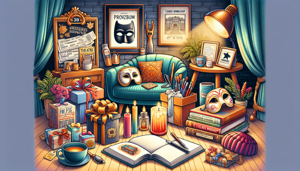 découvrez notre sélection de 12 idées cadeaux originales pour ravir les passionnés de théâtre. que ce soit des livres, des accessoires ou des expériences uniques, trouvez le présent parfait qui fera briller les yeux des amoureux des planches.